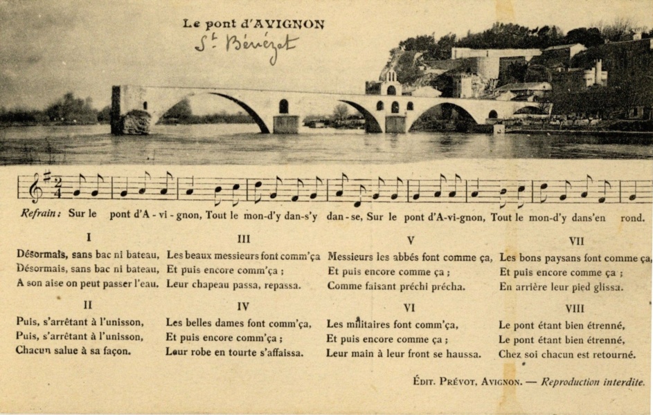 Avignon Le Pont d