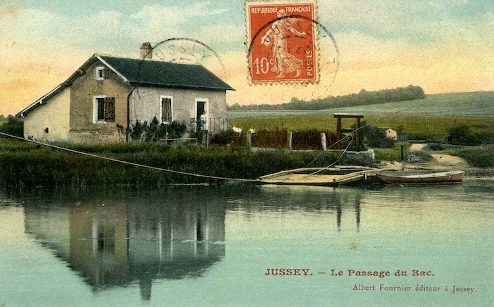 Bac a Jussey maison du passeur © DR L Bonnamour