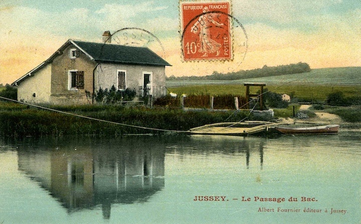 Bac a Jussey maison du passeur © DR L Bonnamour