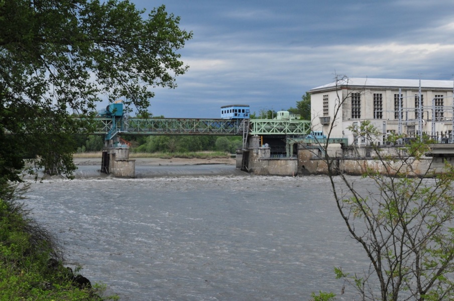 Barrage de Seyssel durant l operation APAVER de mai 2021 © JM Olivier 2021