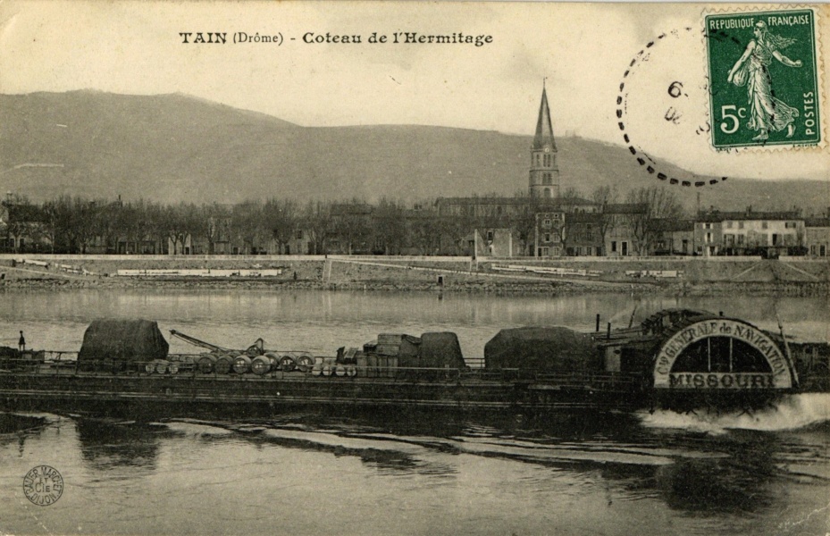 Bateau le Missouri © Coll Dürenmatt, Promofluvia - BM Lyon