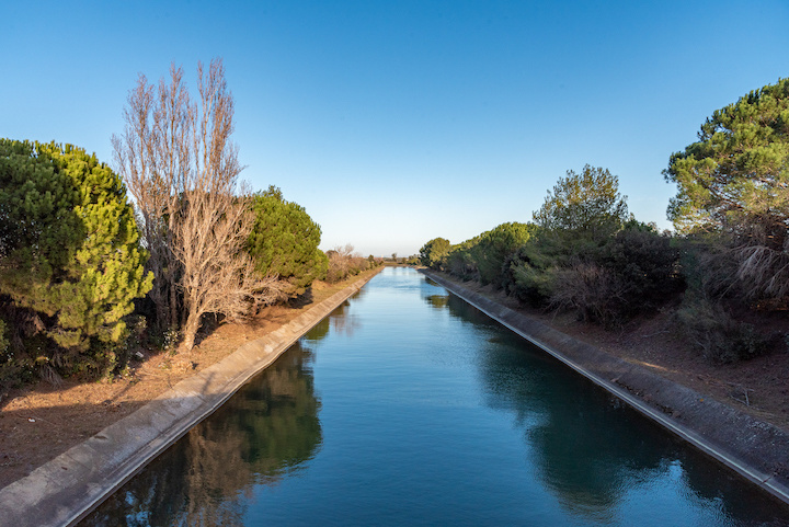 Canal Philippe Lamour © Nimes Tourisme