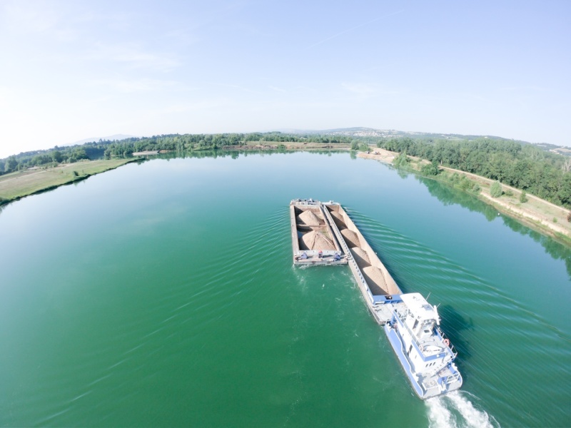 Carrière des Rives du Beaujolais à Anse ©Groupe Plattard