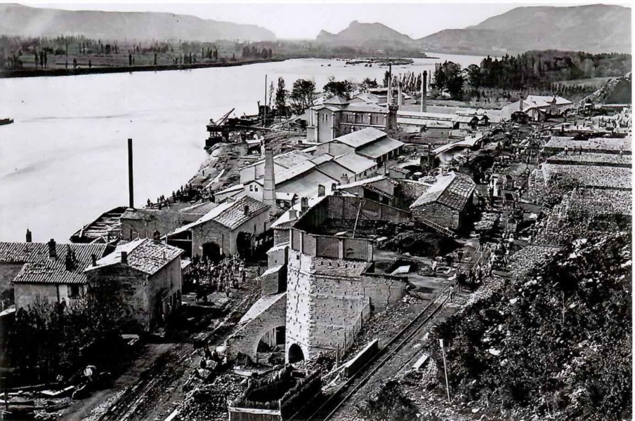 Cruas Carriere Lafarge © droits reserves