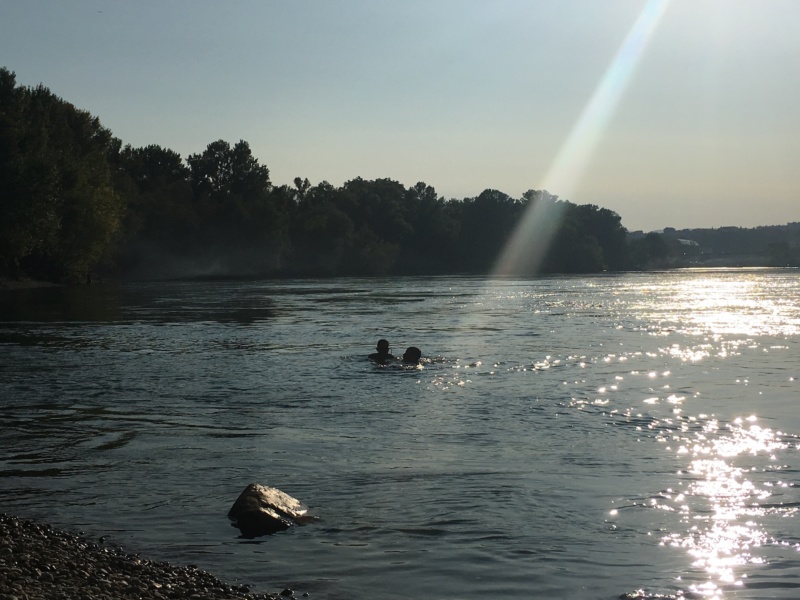 Dans le Rhone Feyssine © N Guigard Cap sur le Rhone