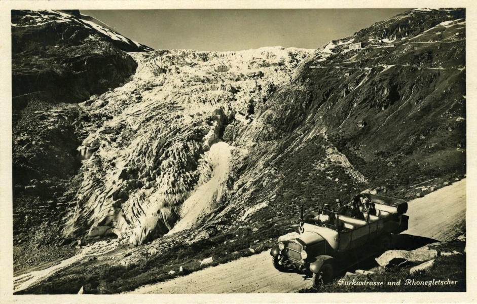 Le Glacier du Rhône © Coll Rondeau, Promofluvia, BM Lyon