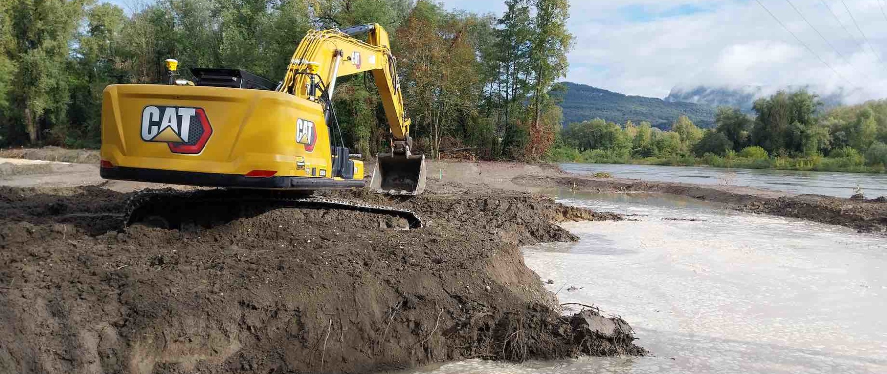 Octobre 2024 Reunion chantier © Syndicat du Haut Rhone
