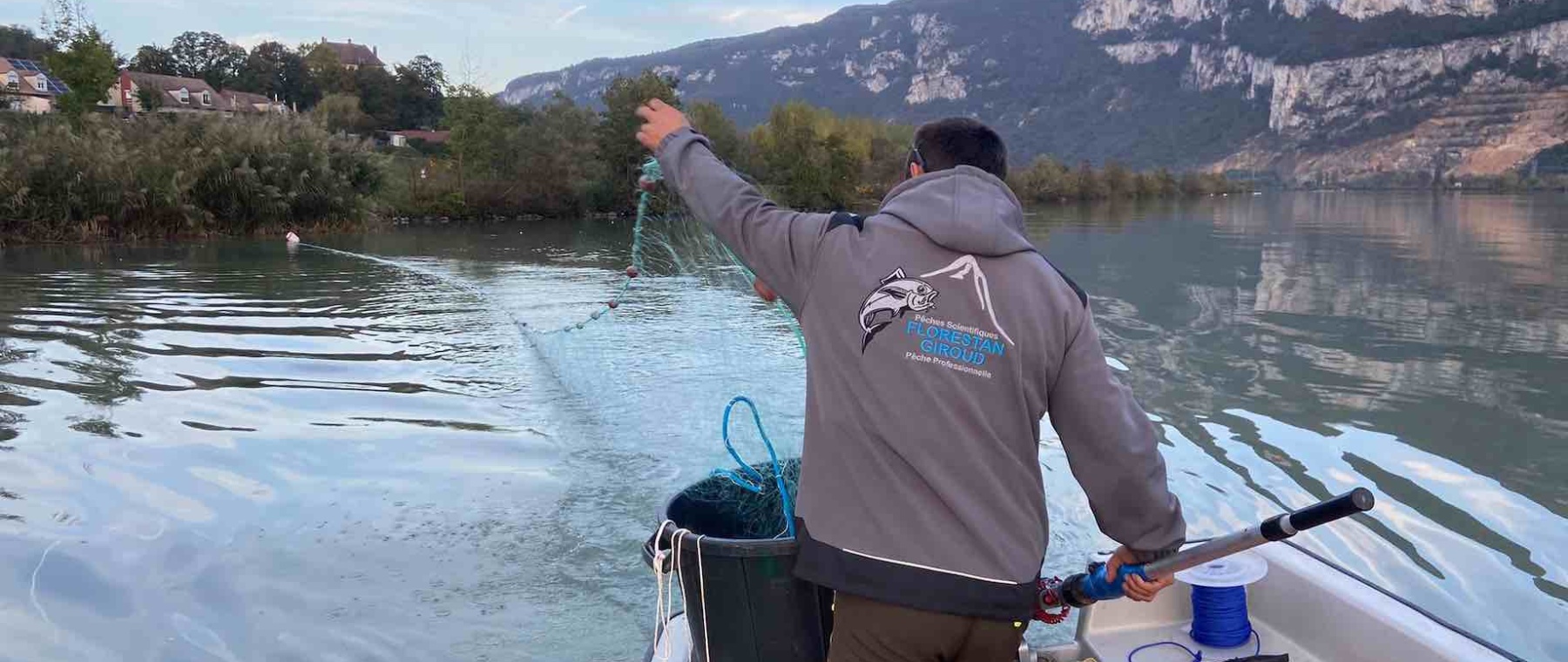 Peche dans le Haut Rhone © Florestan Giroud