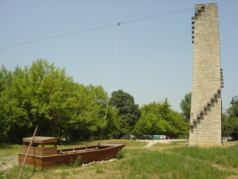 Pilier et bac © SMIRIL