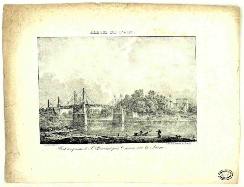 Pont Saint Bernard © Pah Trevoux Dombes Saone Vallee