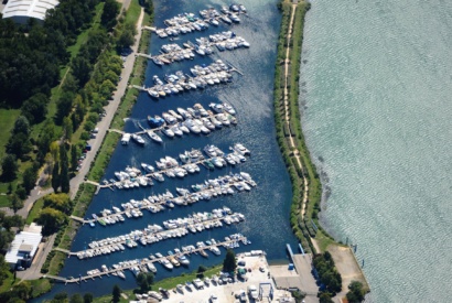 Port Eperviere vue aerienne © CCI Drome