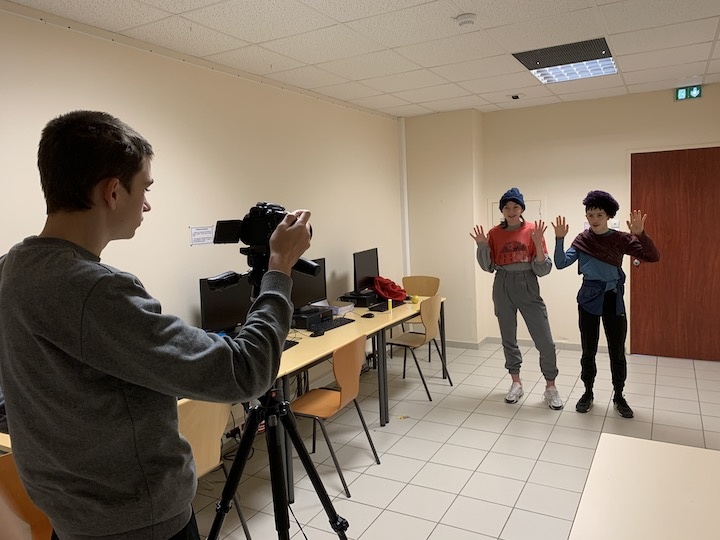 Semaine tournage Lycee Catalins © L