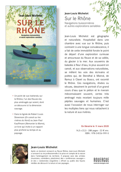 Sur le Rhone © Editions Rouergue Jean Louis Michelot