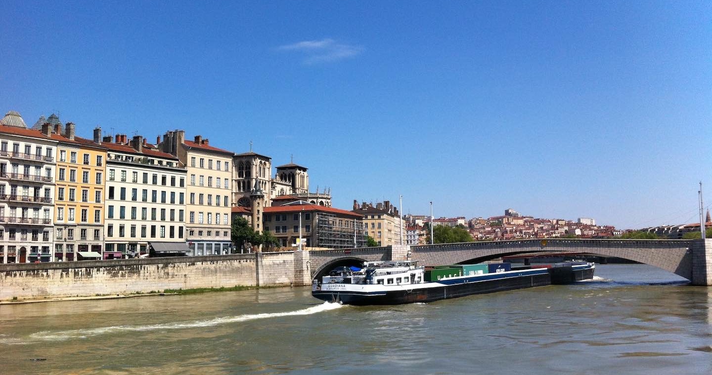 Traversee de Lyon © GUADIANA VNF