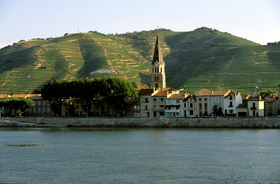 Vignoble des Côtes du Rhône, Tain l