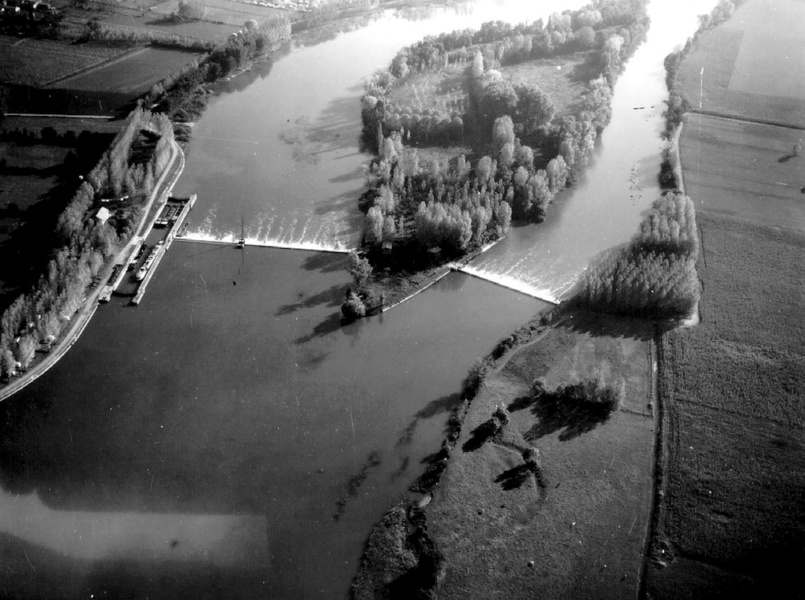 Vue aérienne Bernalin © Communauté de communes Dombes Saône Vallée