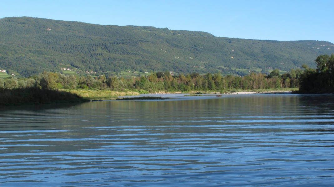 Vue du Rhône en Chautagne © Jean-Michel Olivier