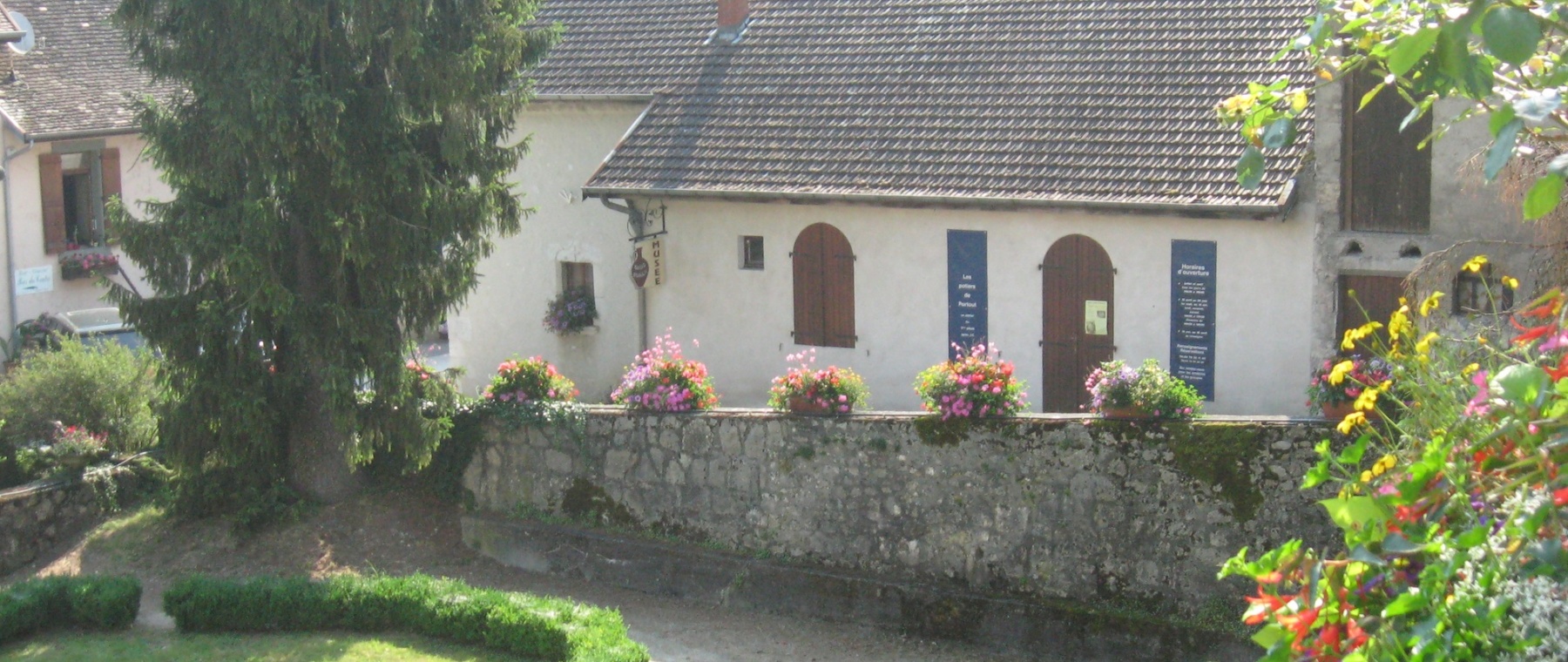 Vue extérieure du musée© Musée gallo-romain de Chanaz