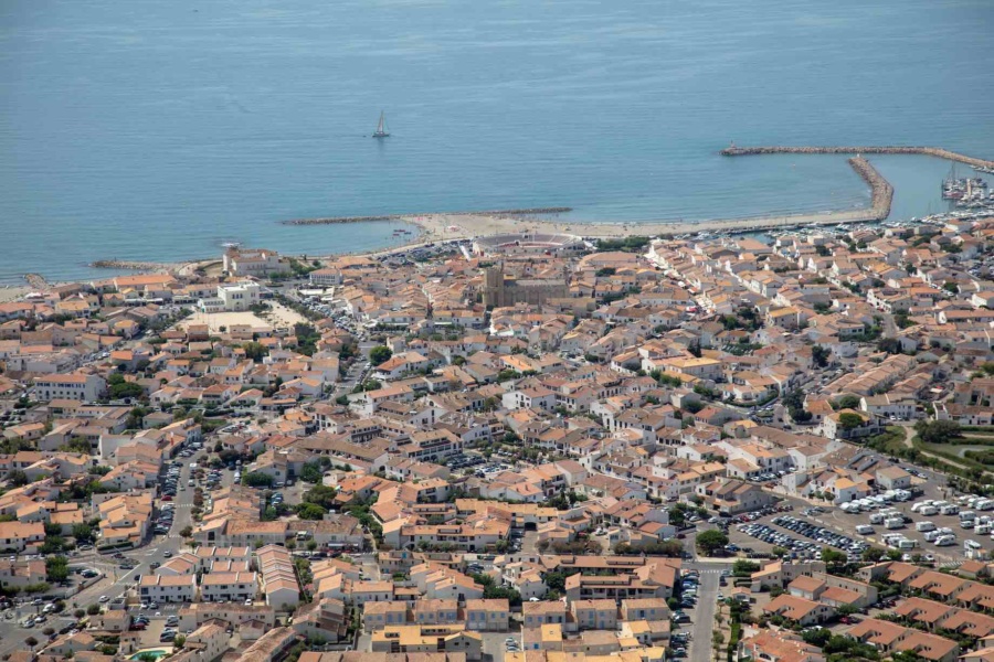Vue Saintes Maries de la Mer © SYMADREM